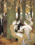 Maurice Denis The Muses oil painting reproduction